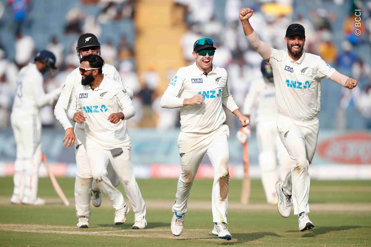 new zealand players celebrating